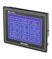 119 x 91 Millimeter (mm) Display Area and 12 to 24 Volt (V) Direct Current (DC) Voltage Human-Machine Interface (HMI) (GP-S057-S1D0)