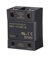 48 to 480 Volt (V) Alternating Current (AC) Load Voltage Solid State Relay (SR1-1410R-N)