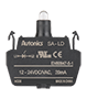12 to 30 Volt (V) Light Emitting Diode (LED) Block Alternating Current (AC) Voltage Contact Block (SA-LD)